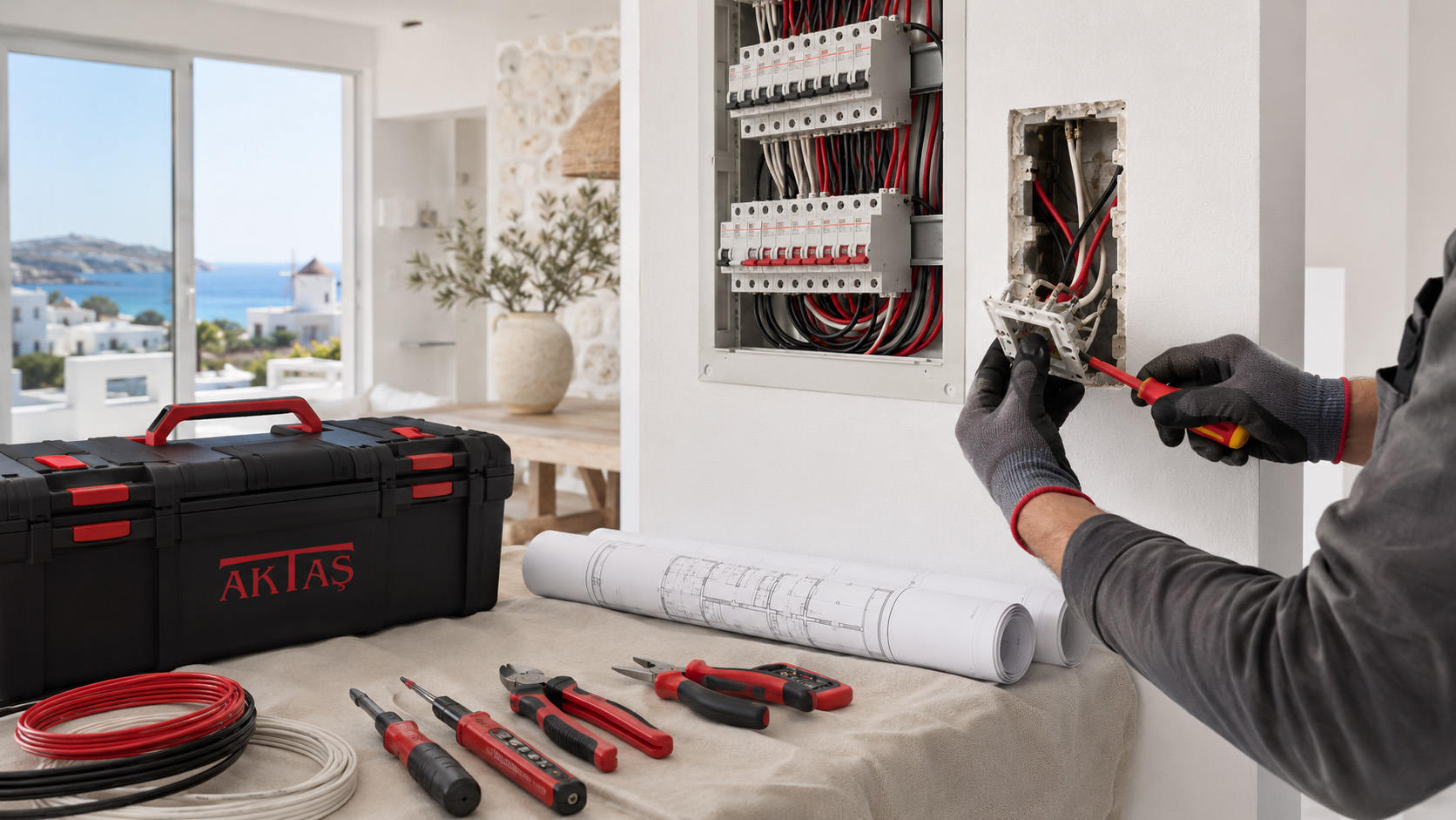 Çeşme’de Elektrik Tesisatı ve Tadilat Hizmetleri